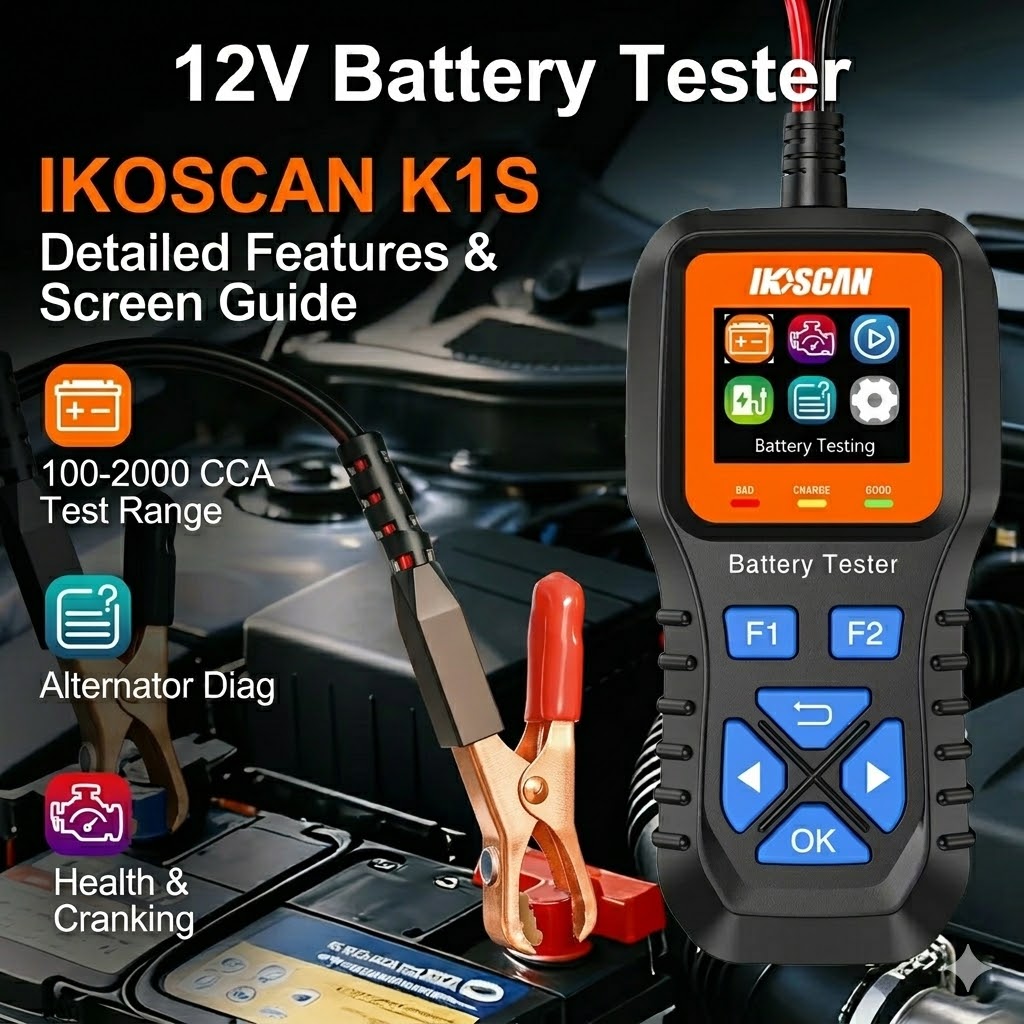 IKOSCAN K1S 12V Autobatteriete – Topdon Tc001 Thermal Camera Bewertung und Preis