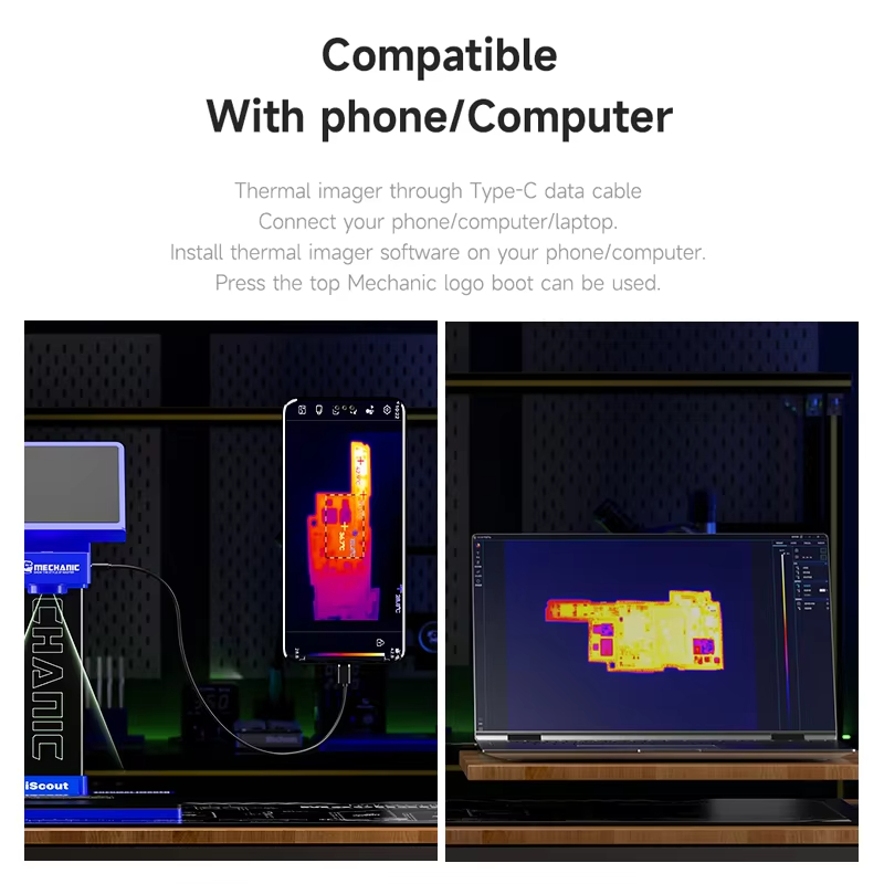Mechanic iScout 3D Wärmebildan – Thermal Imaging Camera 256X192 Bewertung und Preis