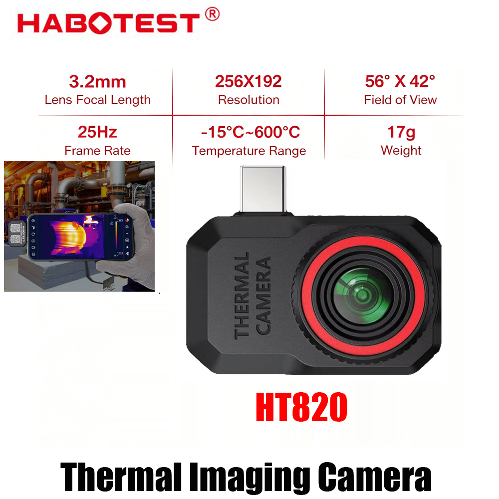 2026 Neue HABOTEST HT820 Smart – Thermal Imaging Camera 256X192 Bewertung und Preis