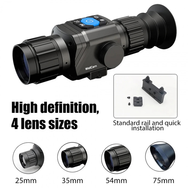 1600m Thermisches Jagdmonokula – Thermal Scope Night Vision Monocular Bewertung und Preis