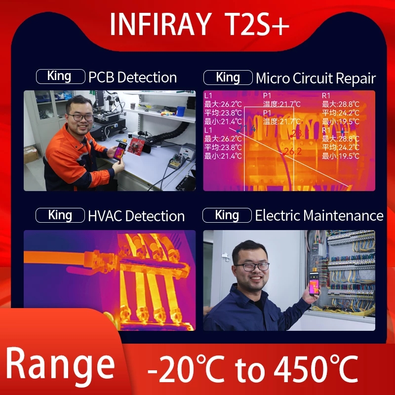 InfiRay T2S Plus Wärmebildkame – Thermal Imager Pcb Repair Bewertung und Preis