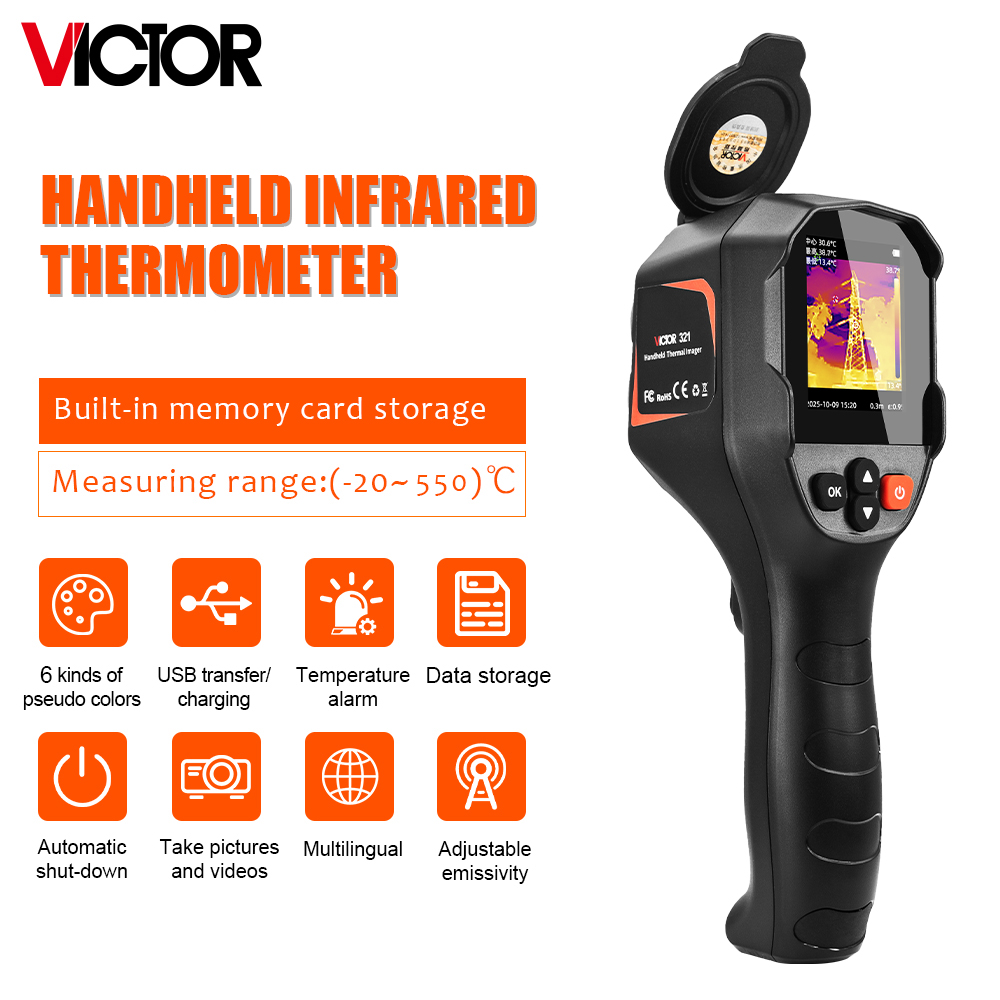 VICTOR 31 Handgehaltene Infrar – Nf 521 Thermal Imaging Camera Bewertung und Preis