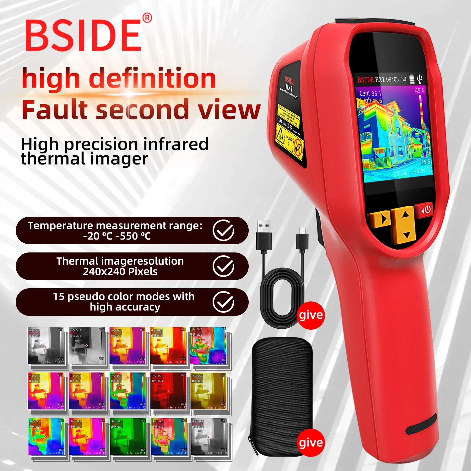 BSIDE HX1 240X240 Wärmebildkam – Thermal Imager Pcb Repair Bewertung und Preis