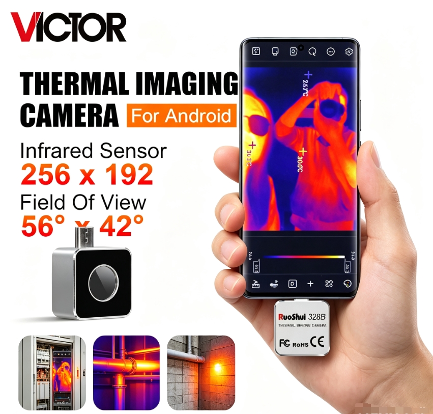 RuoShui 256*195 IR-Wärmebildka – Nf 521 Thermal Imaging Camera Bewertung und Preis