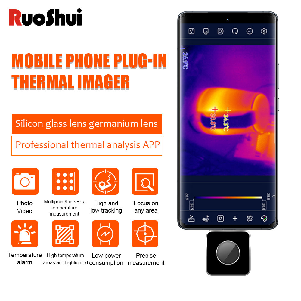 RuoShui 256*195 IR-Wärmebildka – Nf 521 Thermal Imaging Camera Bewertung und Preis