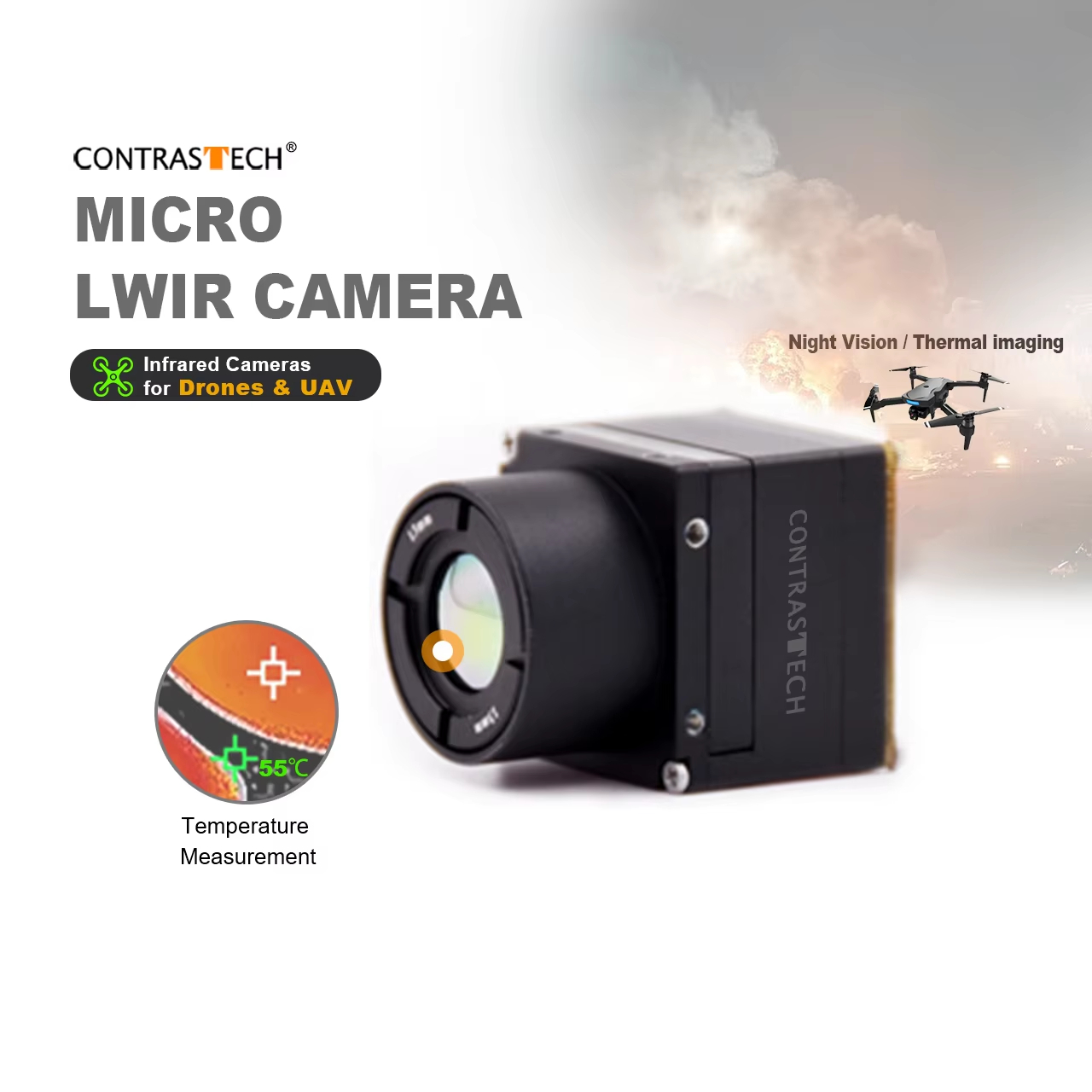 640x512 LWIR Shutterless Radio – Thermal Imager Drone Gimbal Bewertung und Preis