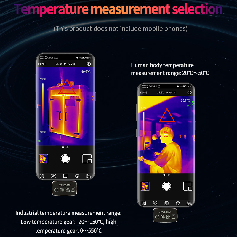UNI-T Wärmebildkamera für Mobi – Thermal Imaging Camera 256X192 Bewertung und Preis