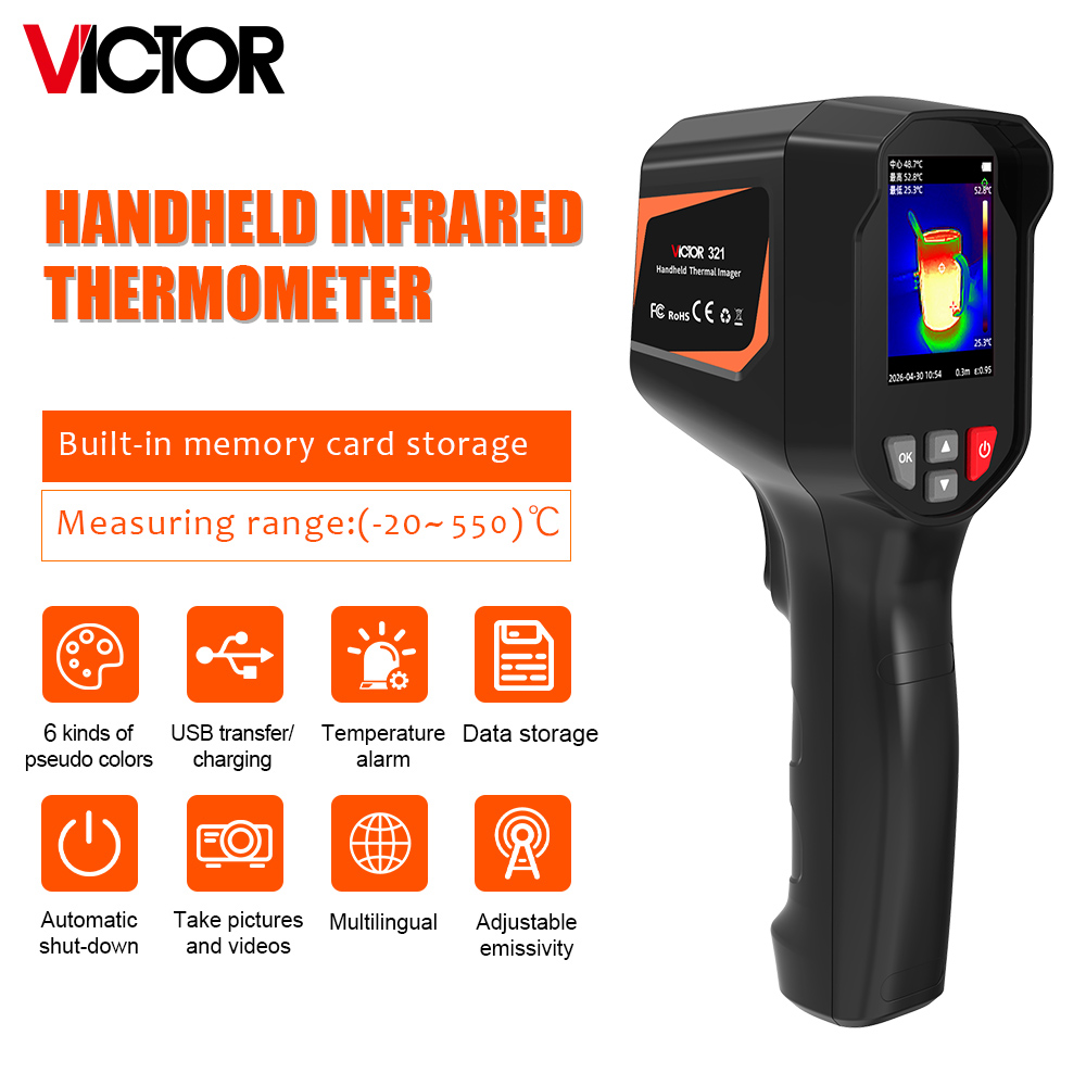 Victor 321 Handgehaltener Infr – Nf 521 Thermal Imaging Camera Bewertung und Preis
