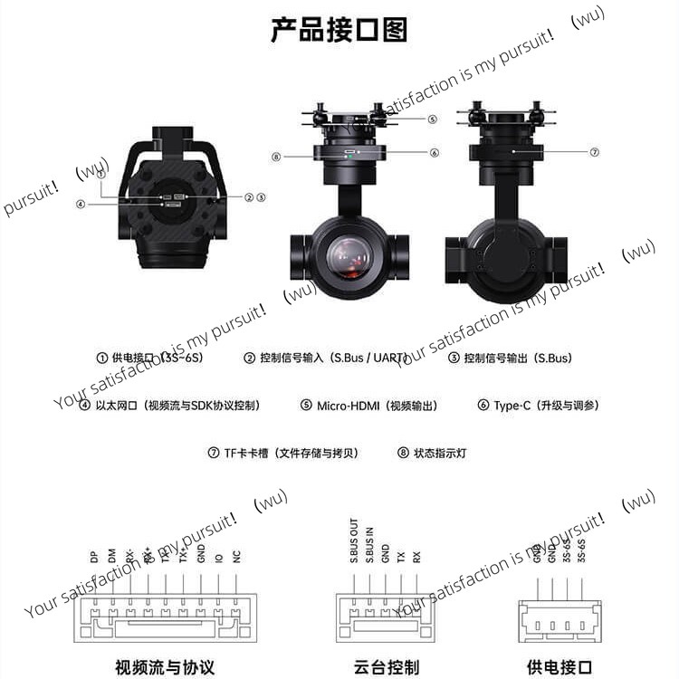 4K AI Hybrid-Zoom Gimbal-Kamer – Thermal Imager Drone Gimbal Bewertung und Preis