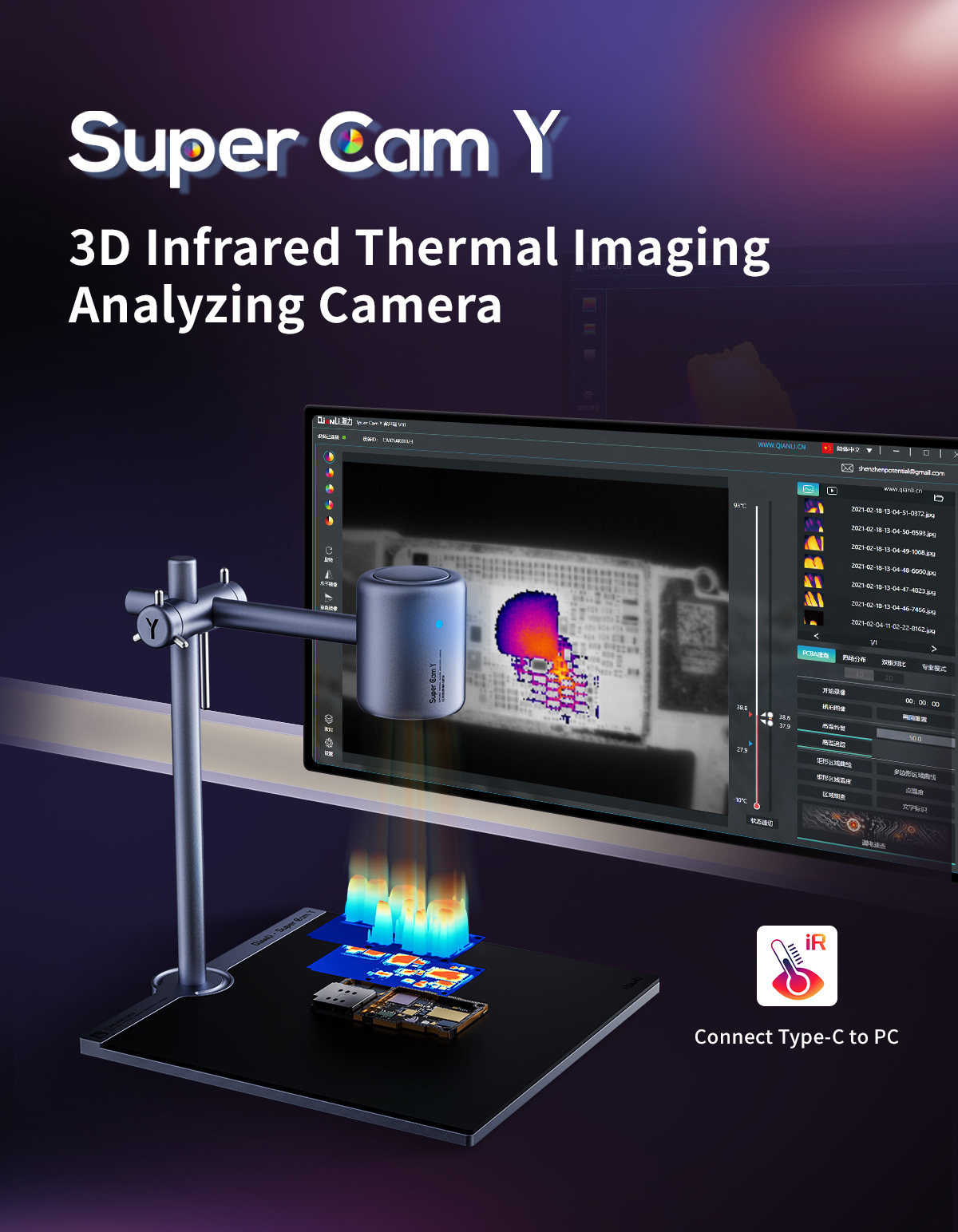 QIANLI Super Cam Y Pro 3D-Wärm – Thermal Imager Pcb Repair Bewertung und Preis