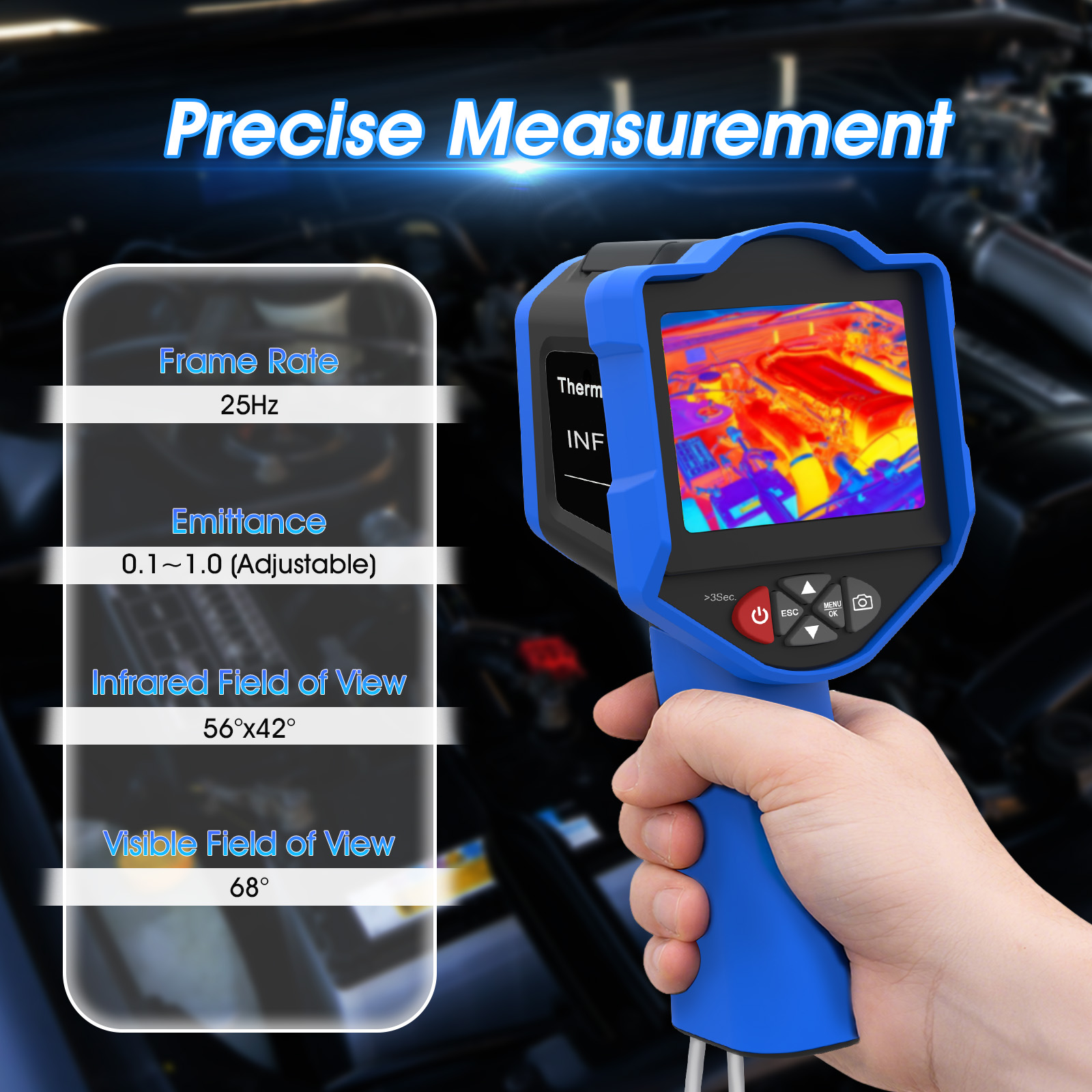 256x192 Wärmebildkamera 25Hz,  – Thermal Imaging Camera 256X192 Bewertung und Preis
