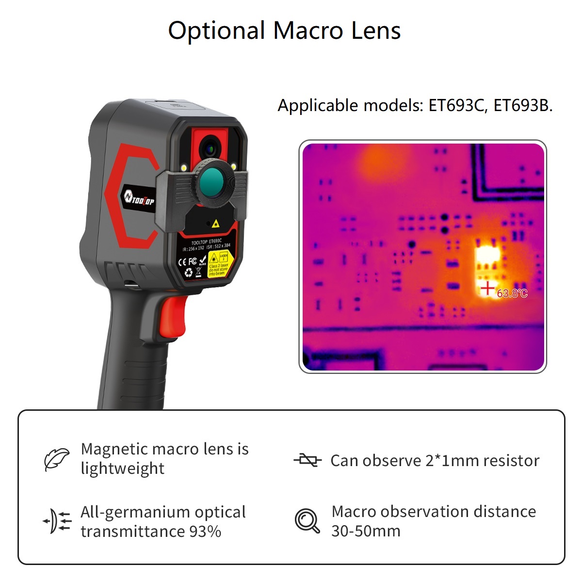TOOLTOP ET693C Super IR 512x38 – Nf 521 Thermal Imaging Camera Bewertung und Preis